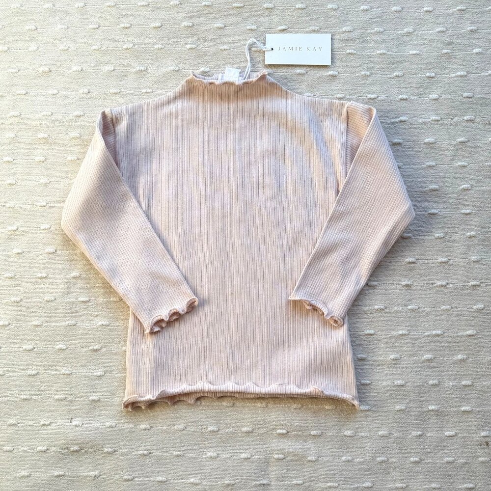 NWT Organic Cotton Hazel Top - Sweet Pink 3Y